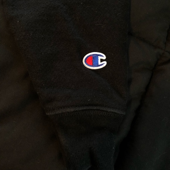 black champion hoodie sweatshirt - Picture 3 of 5